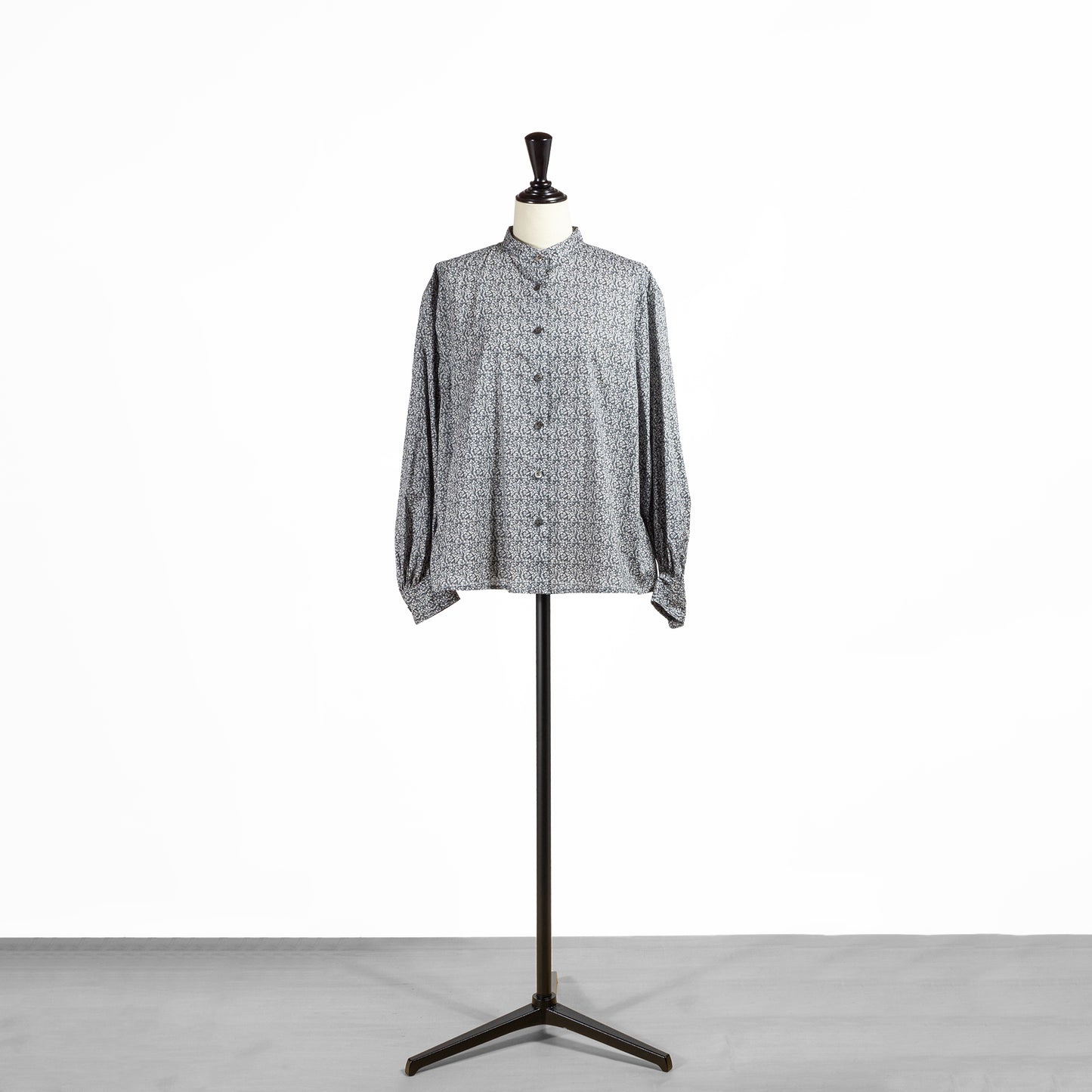 25AW Traditional Weatherwear リバティプリントスタンドカラーブラウス RAMPTON L252OSFSH0327LF