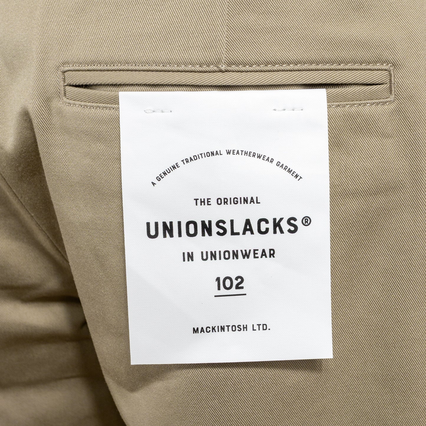 25AW Traditional Weatherwear UNIONSLACKS 102 チノ