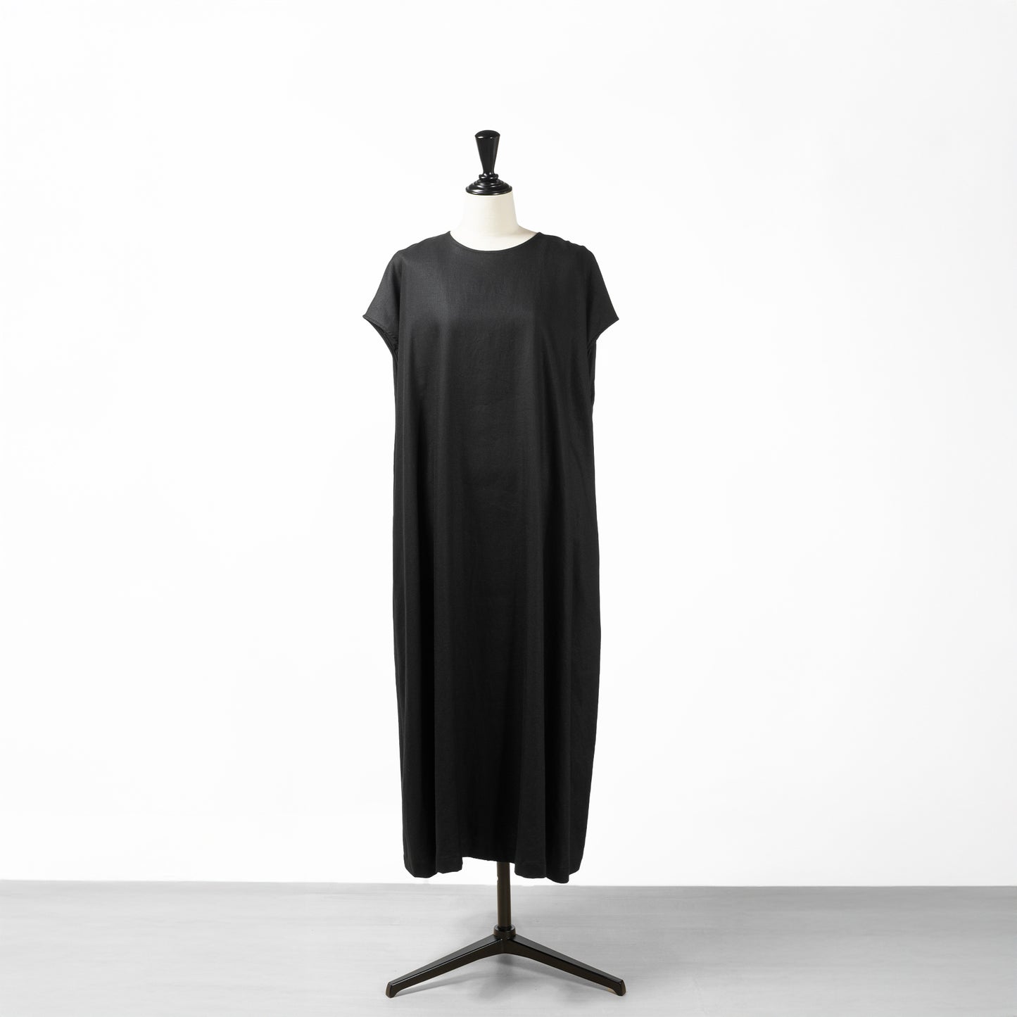 25SS utilité レーヨンリネンAラインワンピース