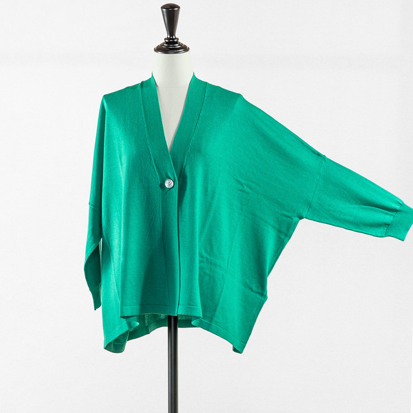 utilité COTTON CASHMERE 8/4 SLEEVES DOLMAN CARDIGAN