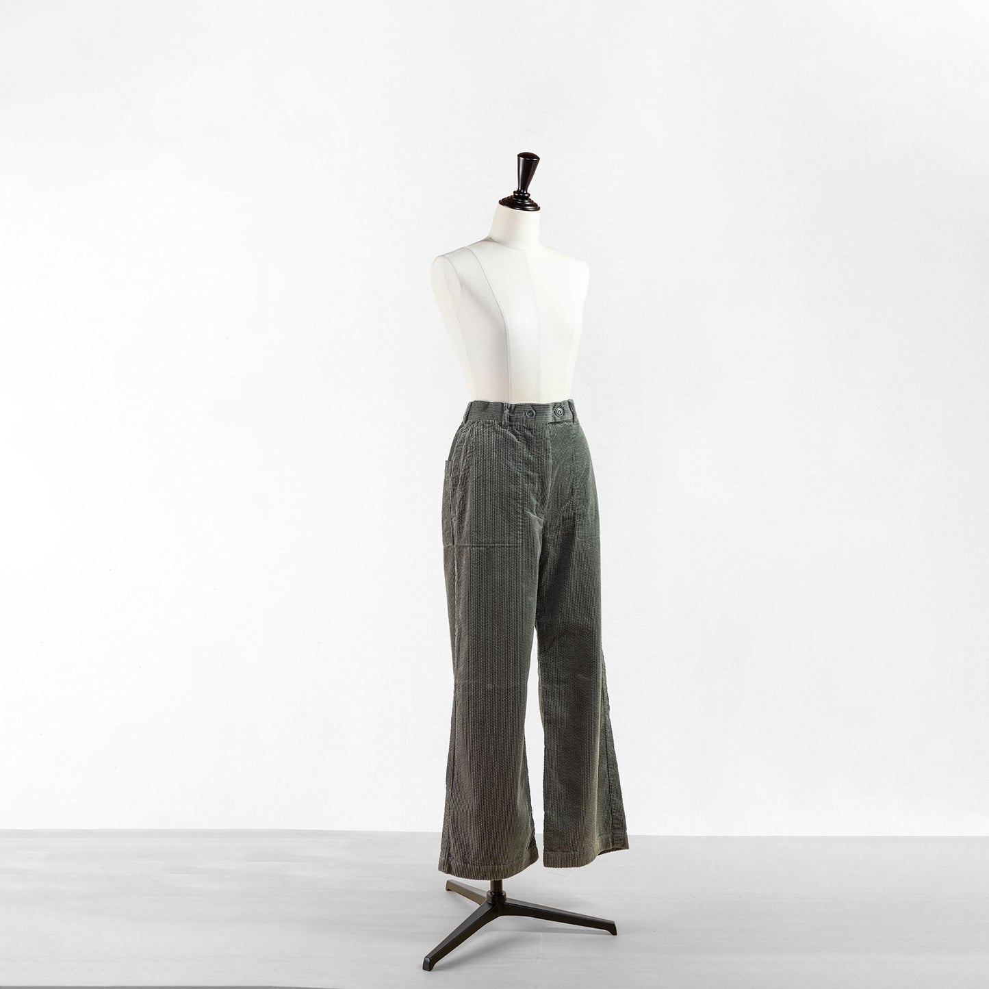 SARAHWEAR <CAROLE> SUCKER CORDUROY BAKER PANTS