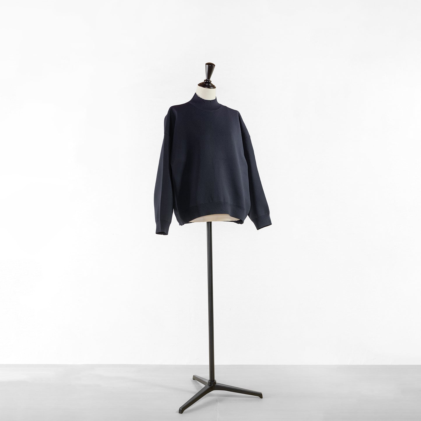STAMP AND DIARY MILANO RIB BOTTLE NECK PULLOVER