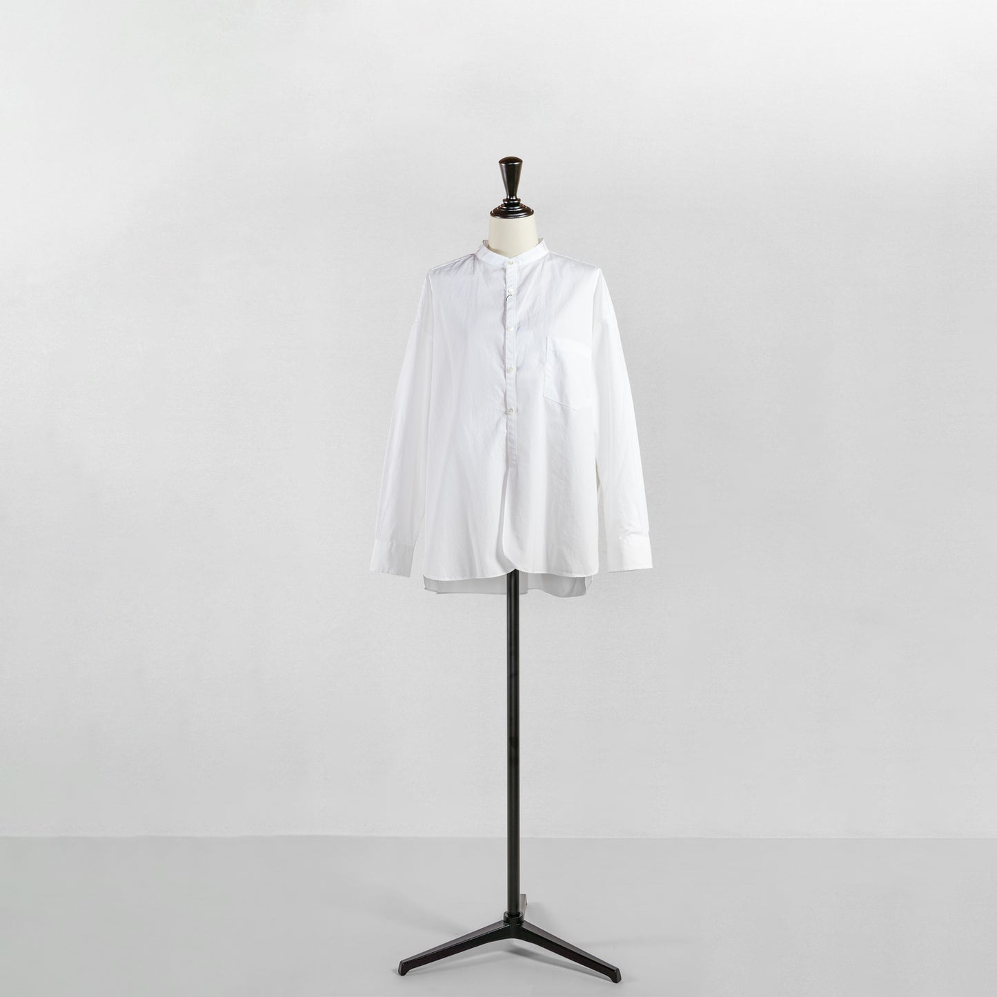TICCA NO COLLAR SHIRT WASH