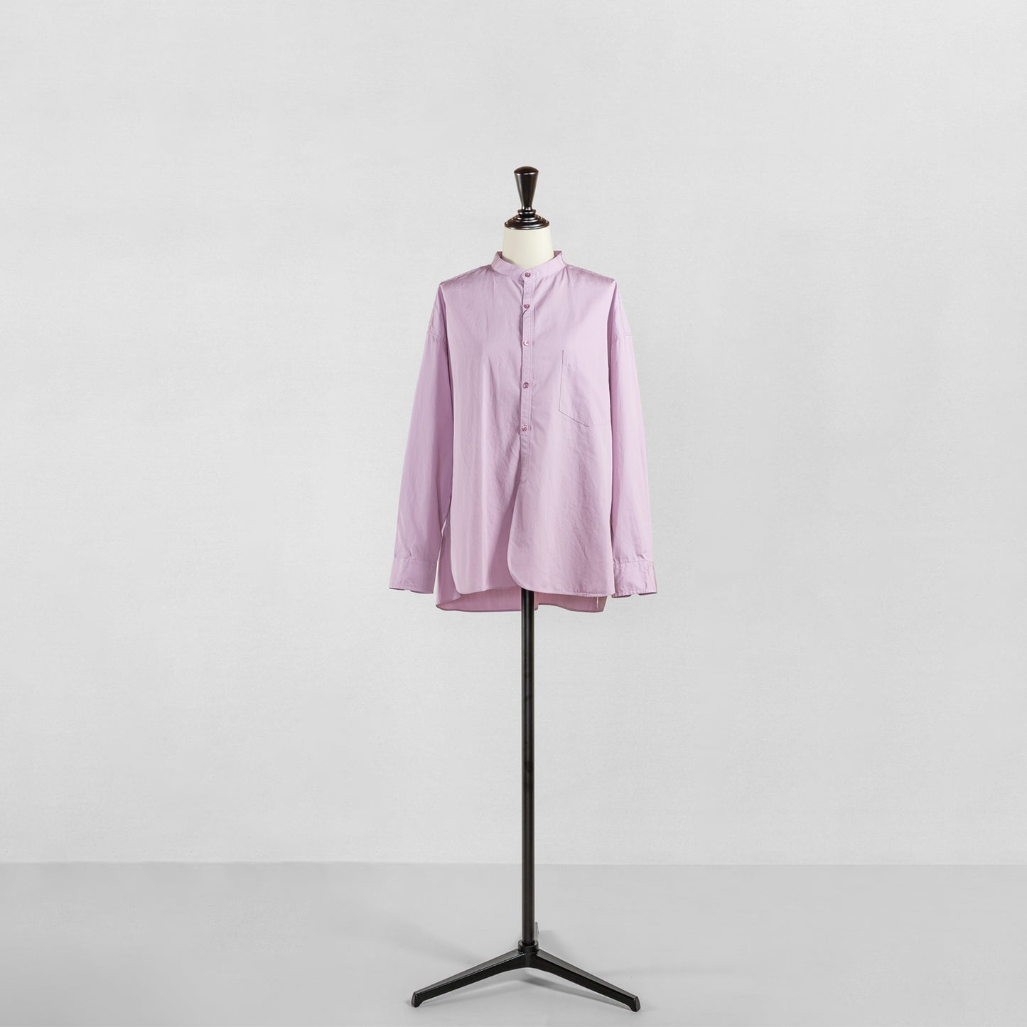 TICCA NO COLLAR SHIRT WASH