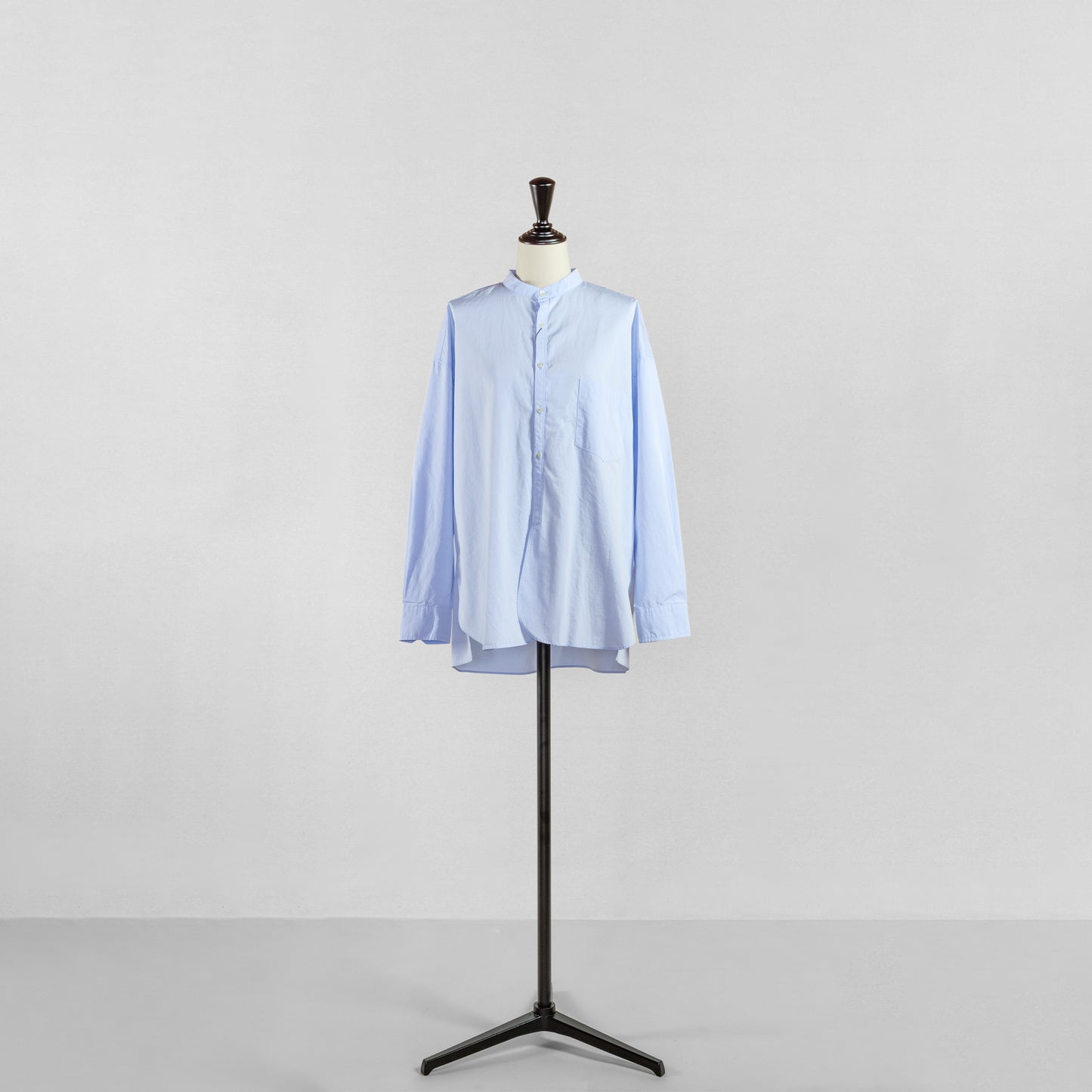 TICCA NO COLLAR SHIRT WASH