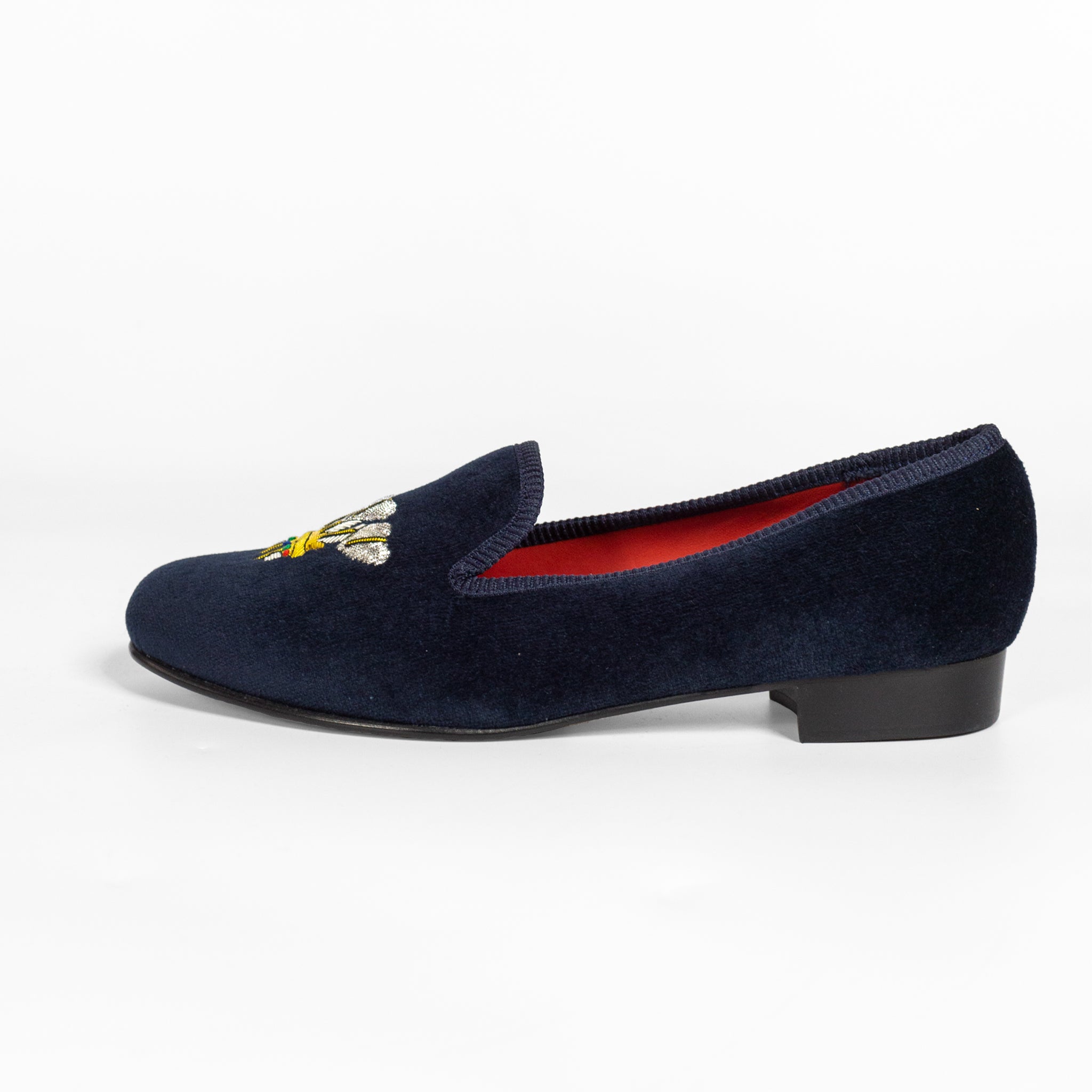 ONTADE公式｜トリッカーズ オペラシューズ VICTORIA NAVY VELVET