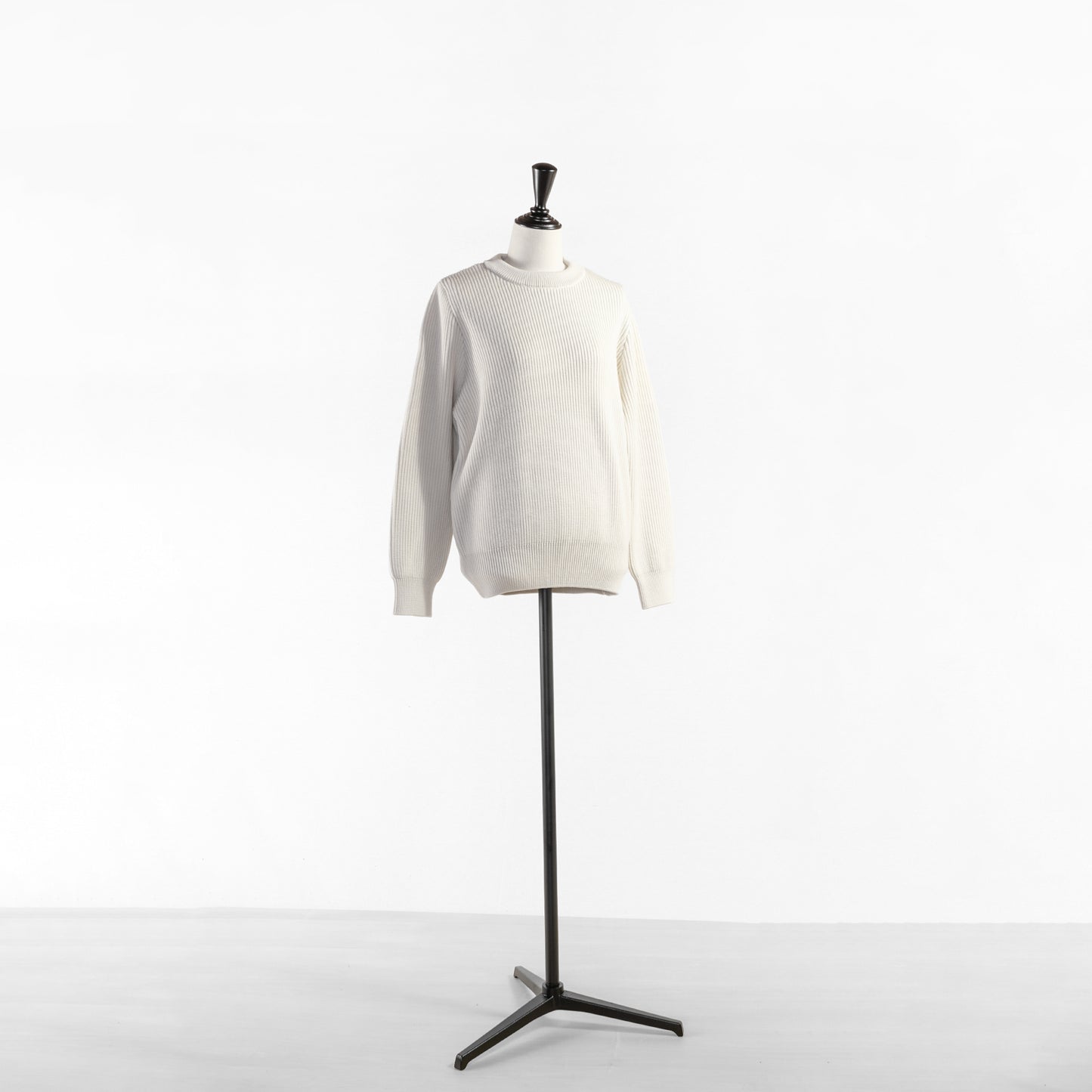 Yonetomi EX FINE WOOL RIB KNIT PULLOVER