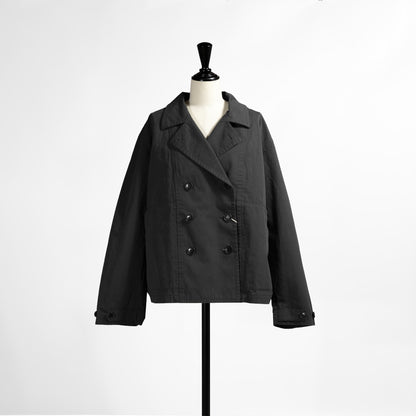 26AW SARAHWEAR ハイデンシティツイル ダブルブレストジャケット C60276
