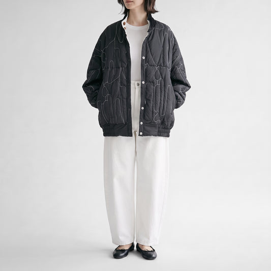 26AW manipuri キルティングブルゾン 0163410101