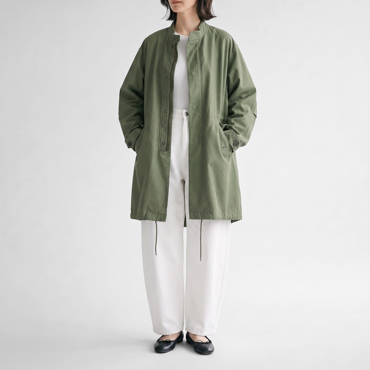 26AW SACRA ハイデンシティー モールスキンコート 126502031