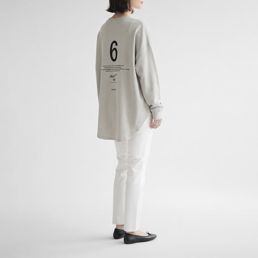 26AW PASSIONE バックプリント ミニ裏毛プルオーバー  646911