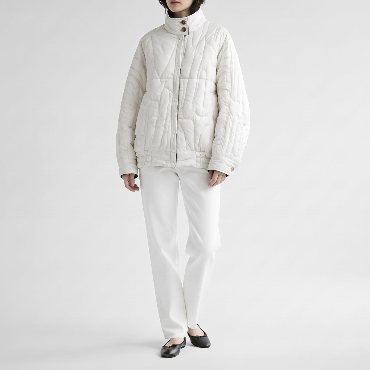 26AW manipuri キルティングブルゾン 0163410101