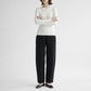 26AW TICCA ミラノリブ ワイドパンツ TBFA-302