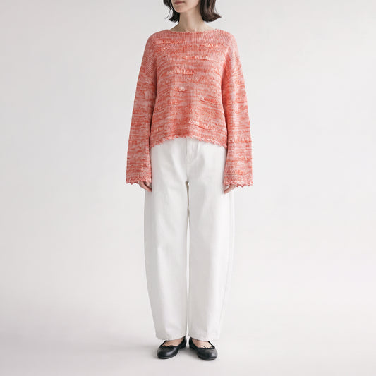 26AW COOHEM チュールモヘアニットプルオーバー 11-264-020