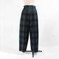 26AW SACRA プレミアム オンブレチェック パンツ 126504114