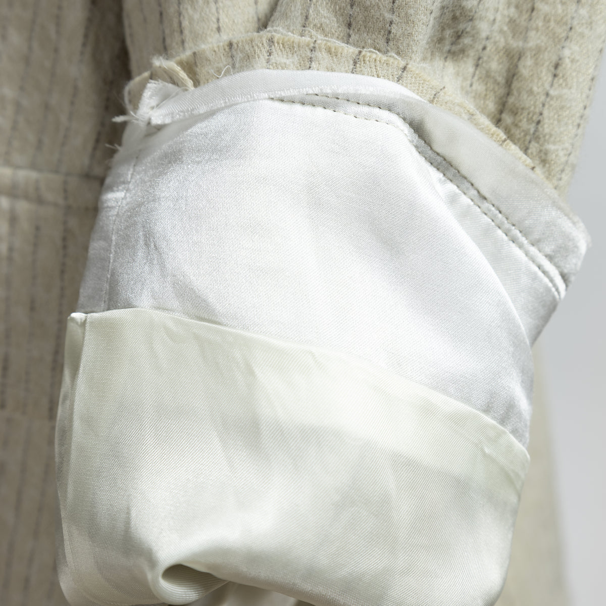 26AW enrica ピンストライプダブルブレストジャケット JACKET036