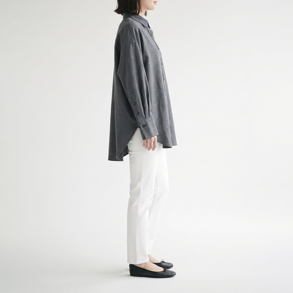 26AW SACRA ヴィンテージサキソニーシャツ 126513071