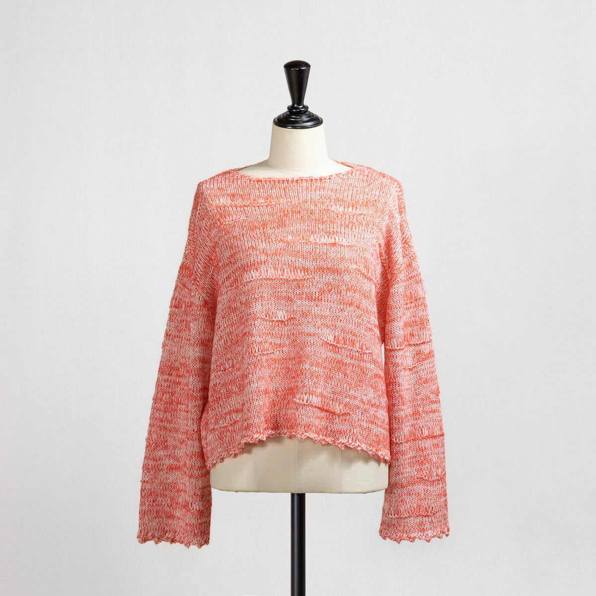 26AW COOHEM チュールモヘアニットプルオーバー 11-264-020