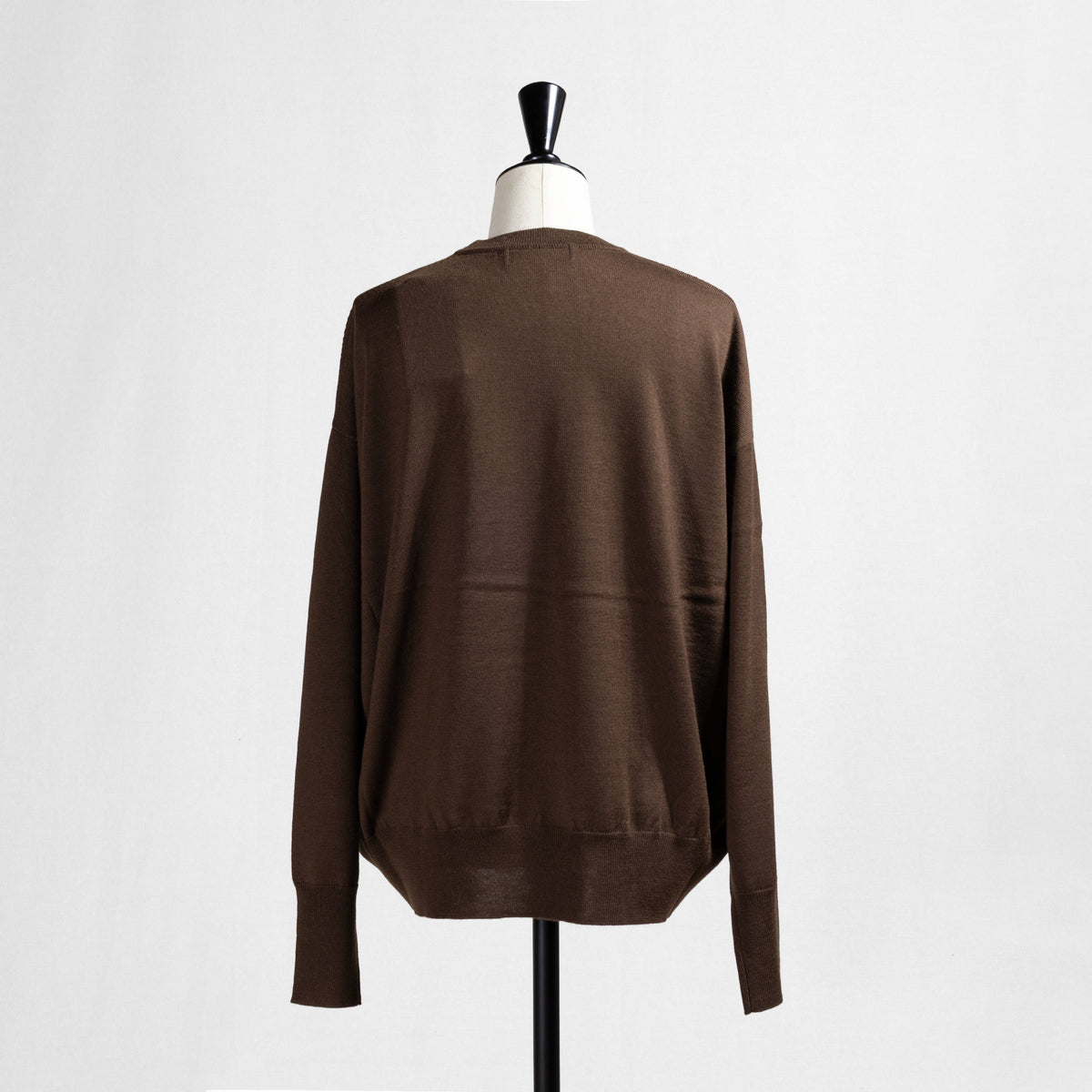 26AW SACRA エクストラファインメリノ クルーネックトップ 126636081
