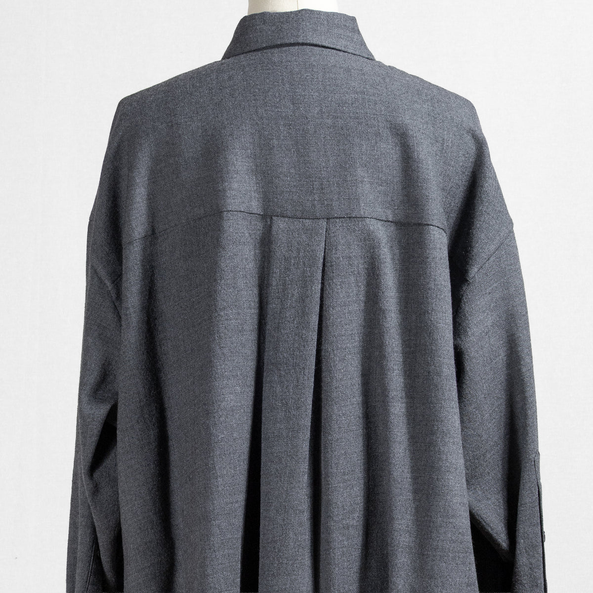 26AW SACRA ヴィンテージサキソニーシャツ 126513071