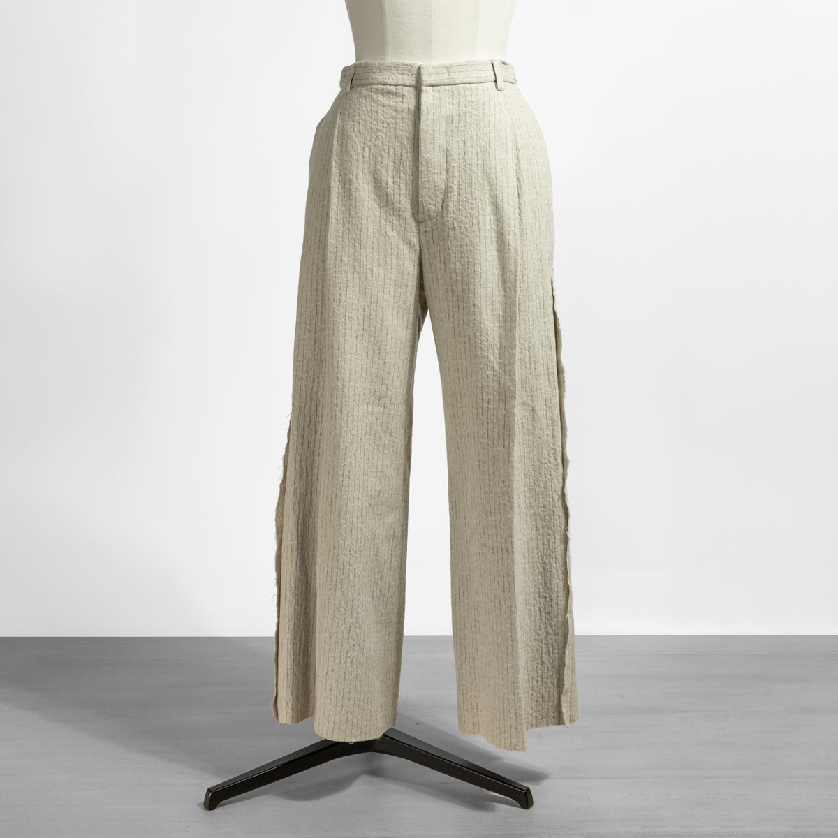 26AW enrica ピンストライプトラウザーズ PANTS163