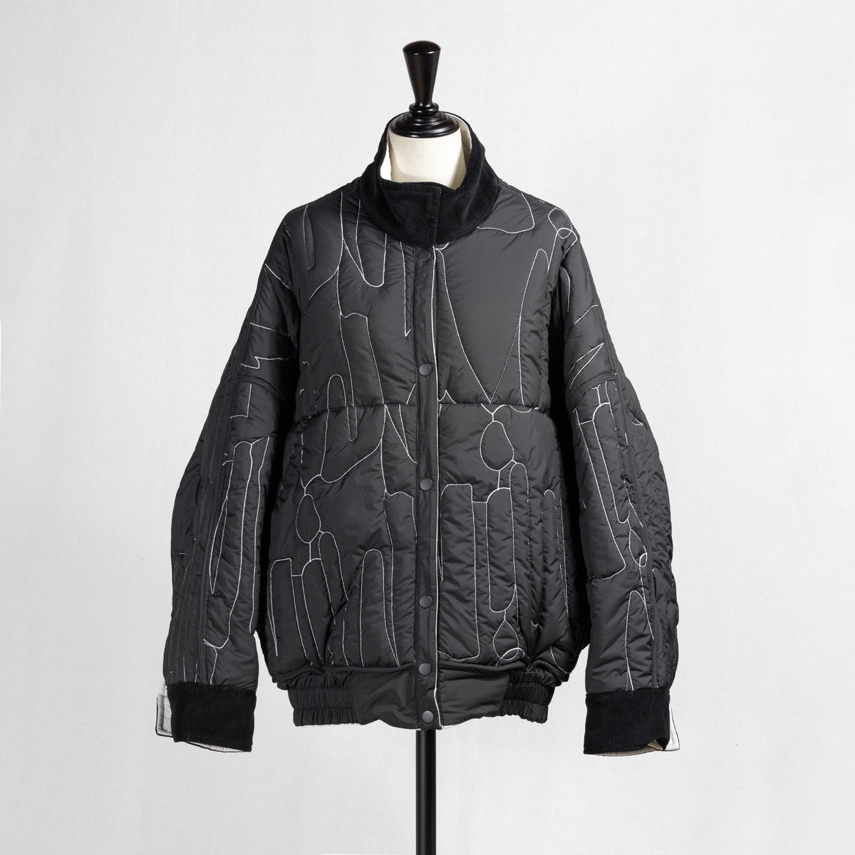 26AW manipuri キルティングブルゾン 0163410101