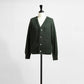 26AW Yonetomi シャギーモヘア カーディガン 95-264-026