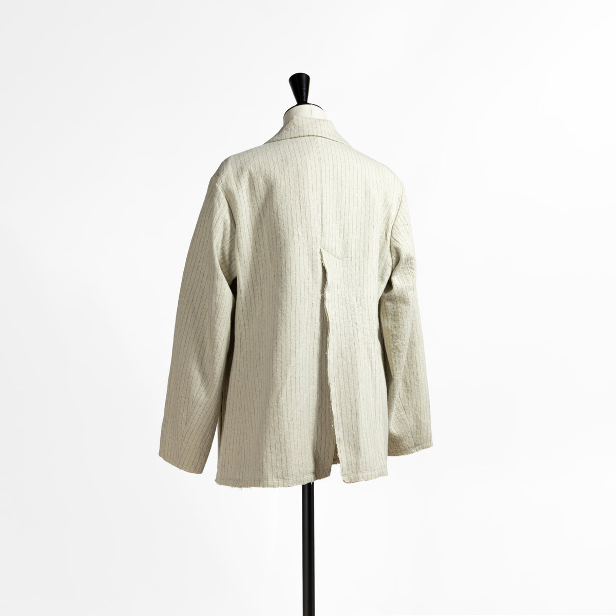 26AW enrica ピンストライプダブルブレストジャケット JACKET036