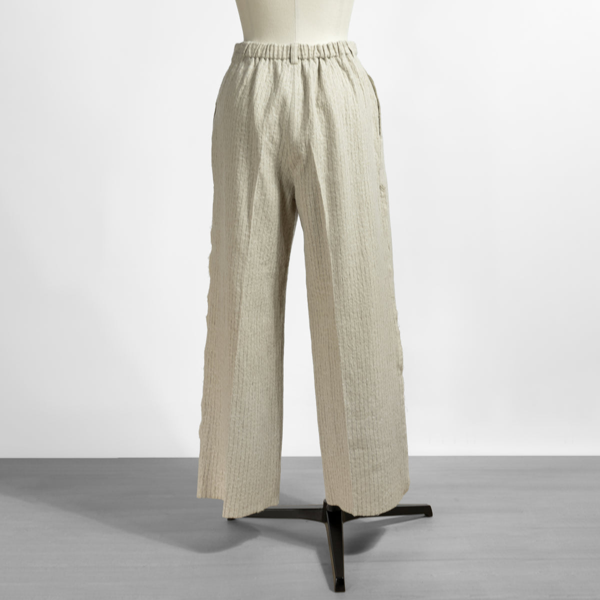 26AW enrica ピンストライプトラウザーズ PANTS163