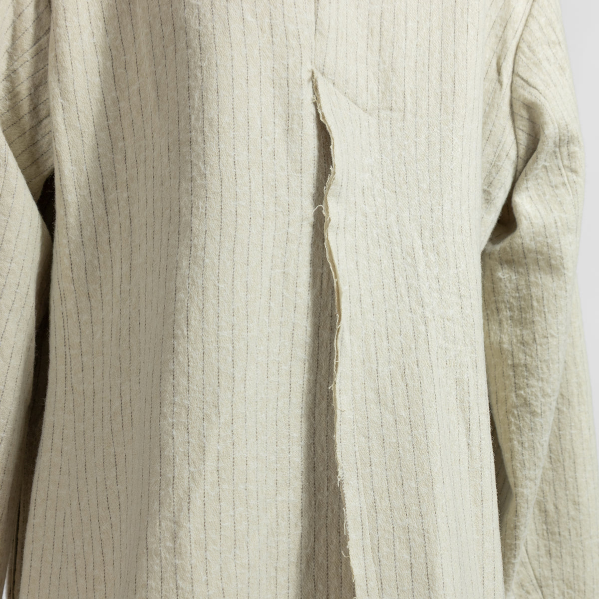 26AW enrica ピンストライプダブルブレストジャケット JACKET036