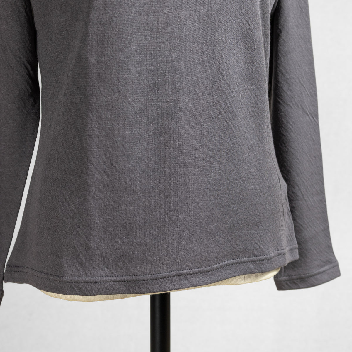 26AW SARAHWEAR ガーゼ ダブルレイヤードジャージー タートルネックTee C91438