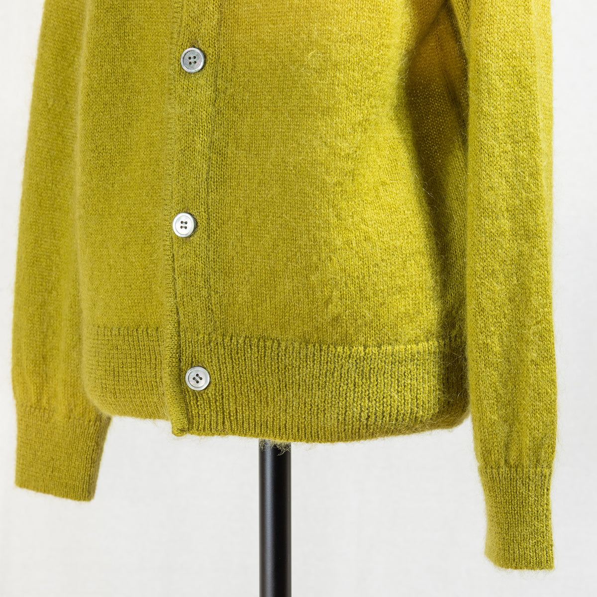 26AW Yonetomi シャギーモヘア カーディガン 95-264-026