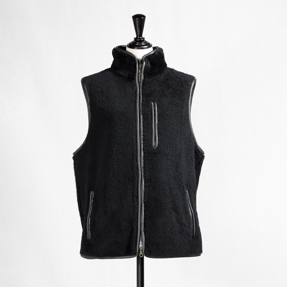26AW Owen Barry BYRON VEST ムートンベスト