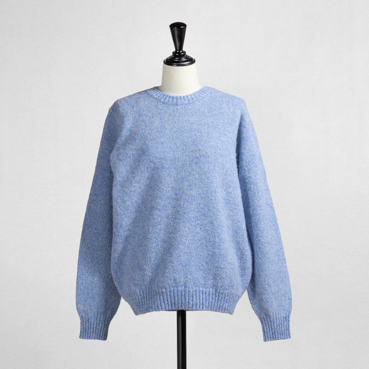 26AW Yonetomi ブリティッシュシェットランドウール ニットプルオーバー 95-264-033