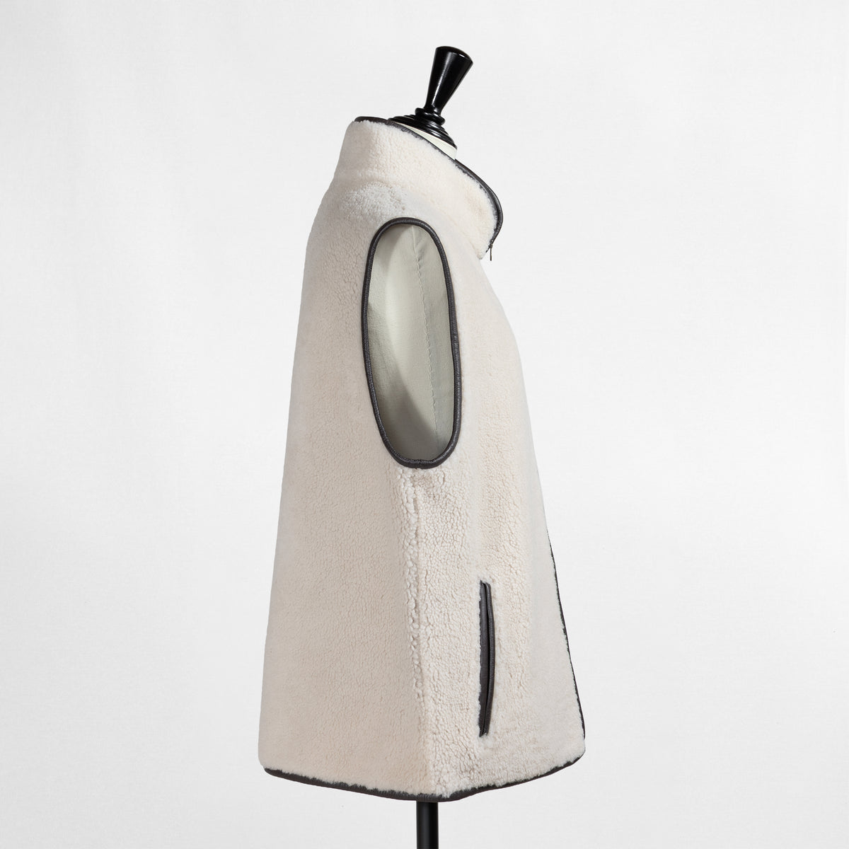 26AW Owen Barry BYRON VEST ムートンベスト