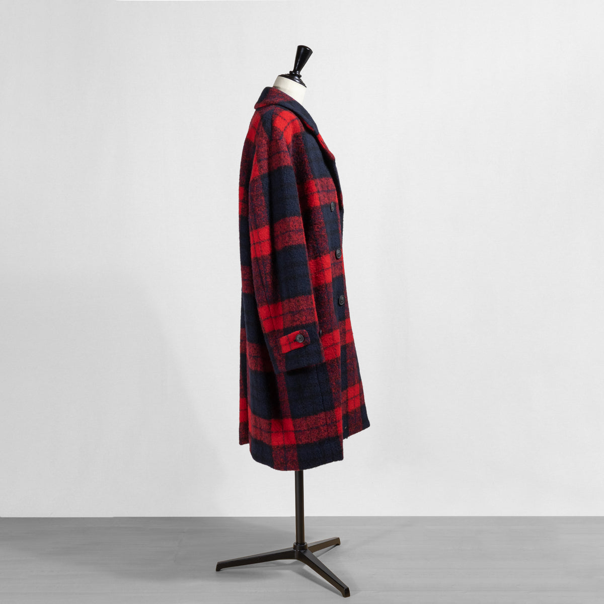 26AW SARAHWEAR バッファローチェック マッキノーコート C60278