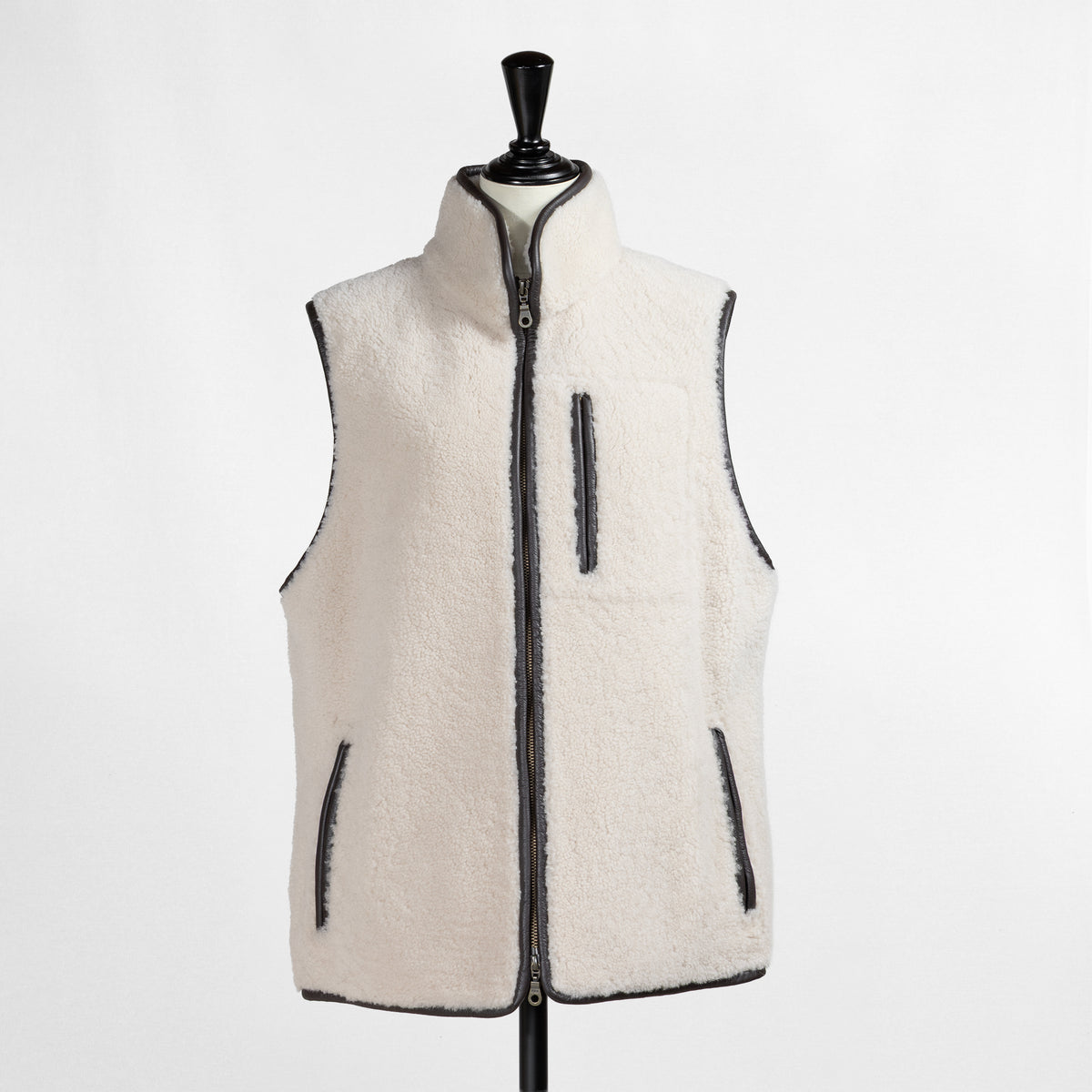 26AW Owen Barry BYRON VEST ムートンベスト