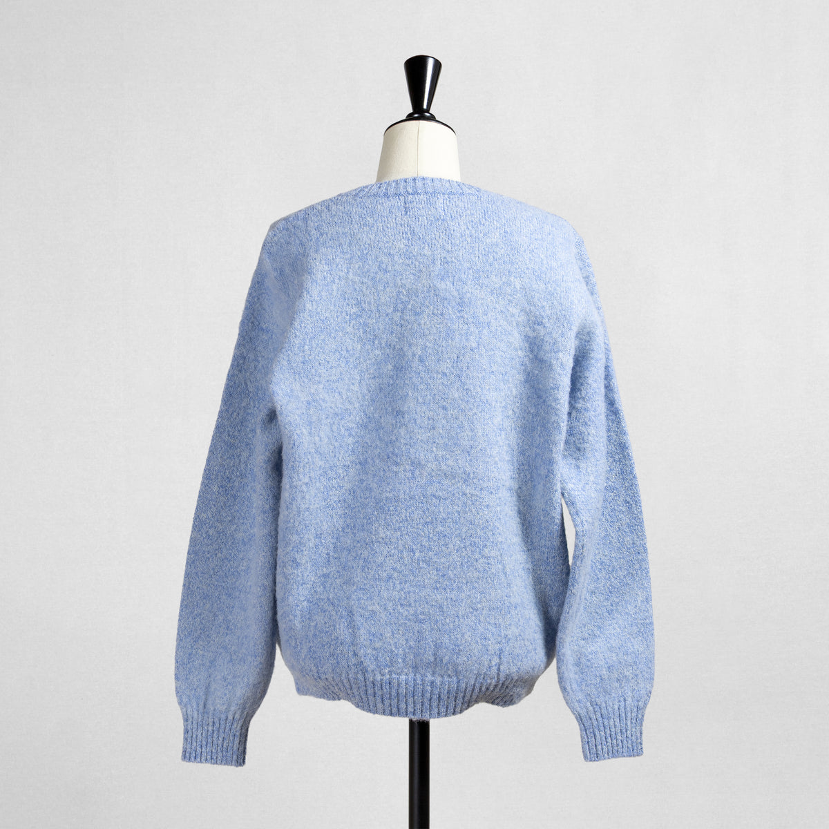 26AW Yonetomi ブリティッシュシェットランドウール ニットプルオーバー 95-264-033
