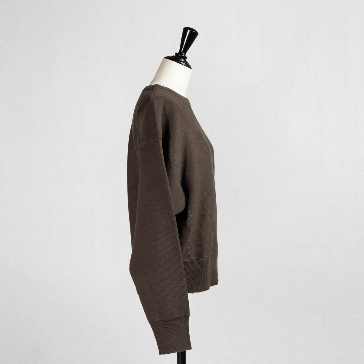 26AW AMERICANA ダブルフェイスミラノリブ クルーネックワイドプルオーバー ACK-001