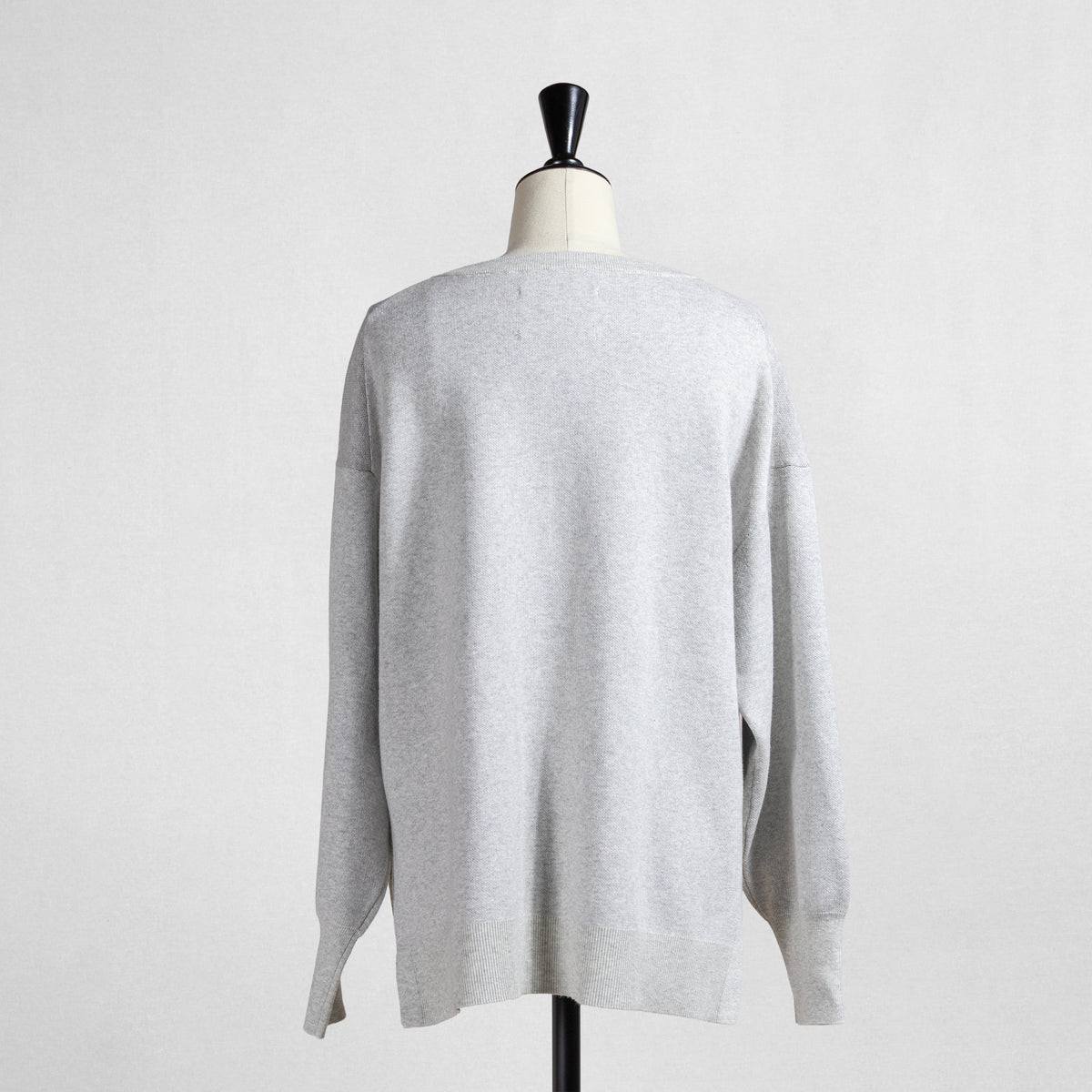 26AW PASSIONE ダブルフェイス ロゴニットプルオーバー 646949
