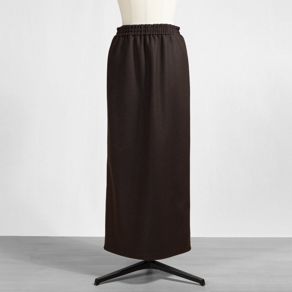 26AW cafune ウール混ストレッチタイトスカート 635633