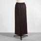 26AW cafune ウール混ストレッチタイトスカート 635633