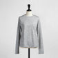26AW mizuiro ind ウールブレンド クルーネックT 4-210046