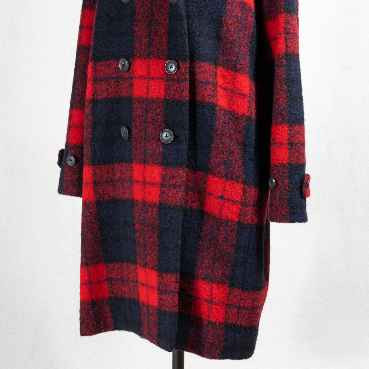 26AW SARAHWEAR バッファローチェック マッキノーコート C60278