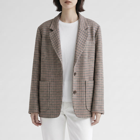 26AW SARAHWEAR ガンクラブチェック テーラードジャケット C60280
