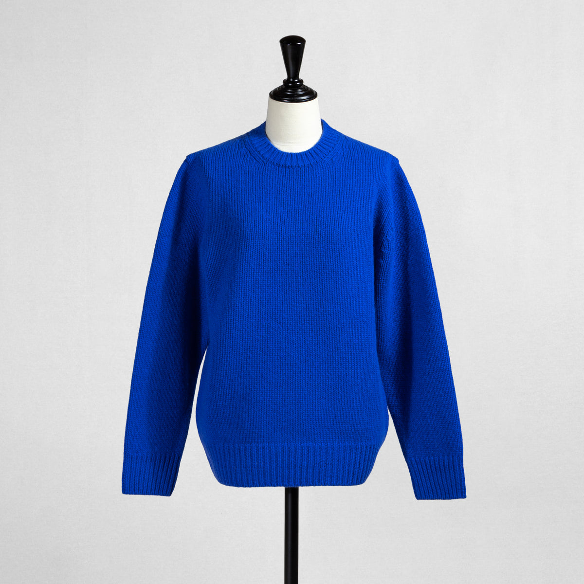 26AW Yonetomi ラムウールコットン クルーネックニットプルオーバー 95-264-031