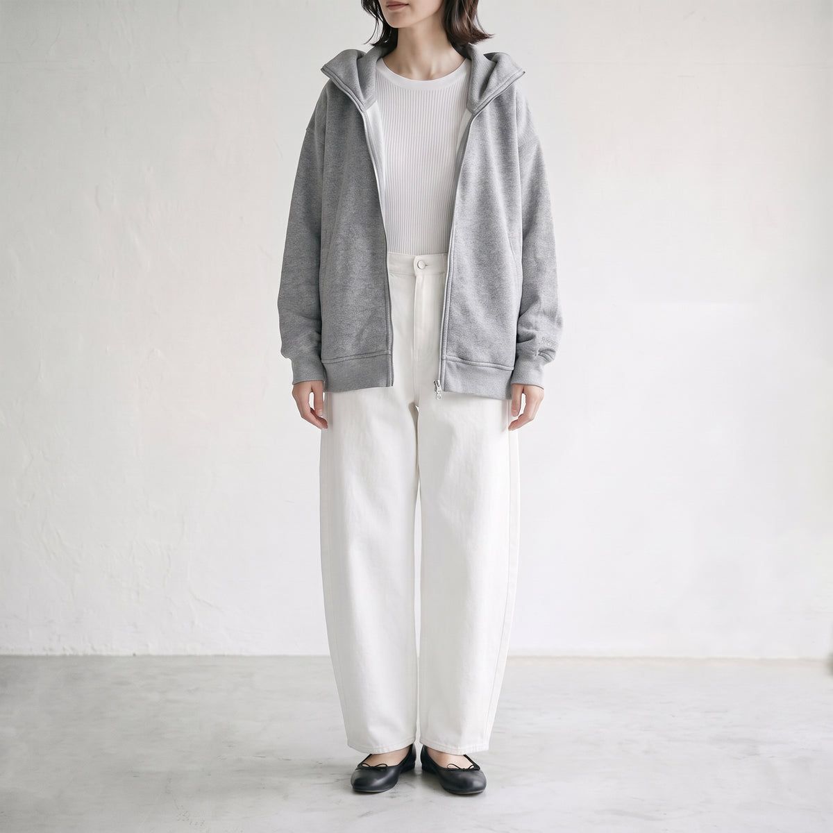 26AW AMERICANA ハイネックジップフーディ BRF-827A