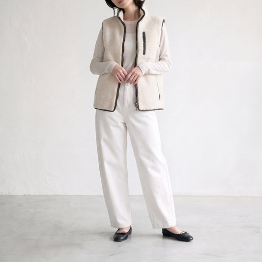 26AW Owen Barry BYRON VEST ムートンベスト