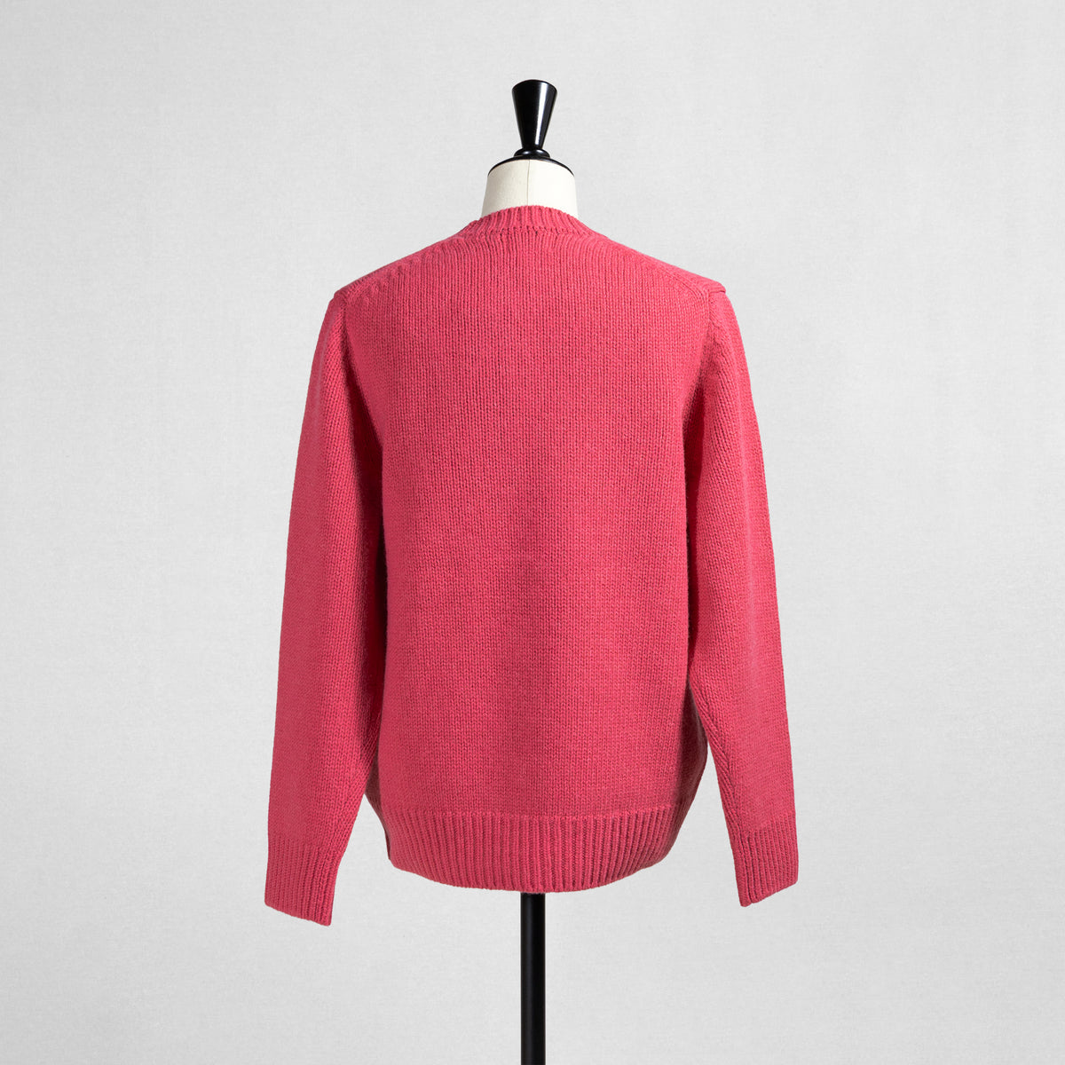 26AW Yonetomi ラムウールコットン クルーネックニットプルオーバー 95-264-031