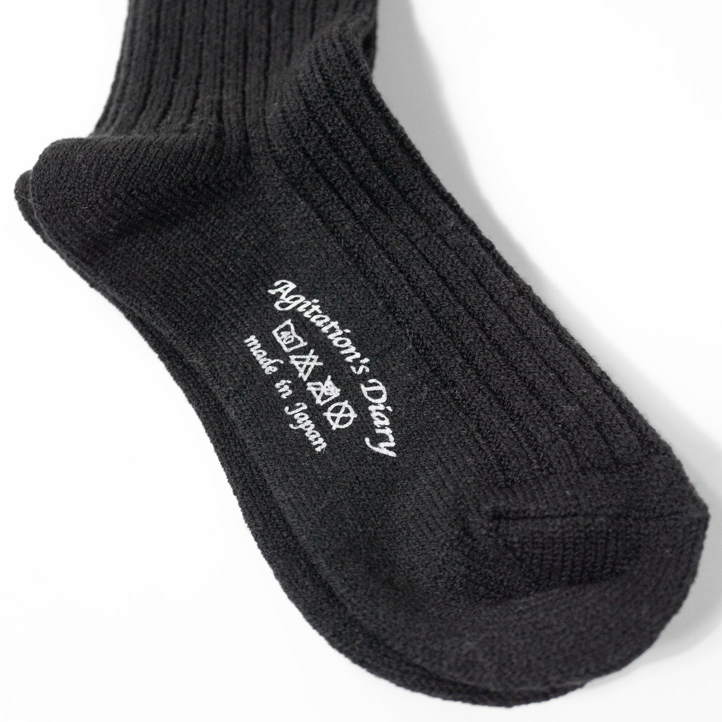 24AW Agitations Diary RIB COLORFUL SOCKS